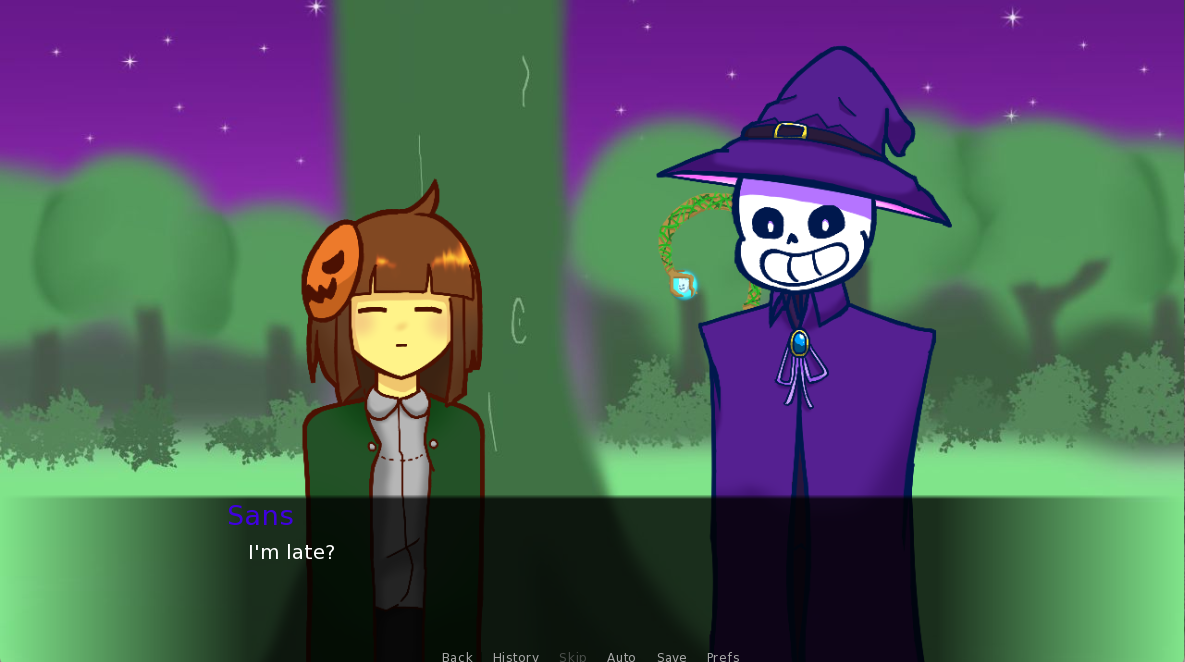 Halloween AU screenshot 1